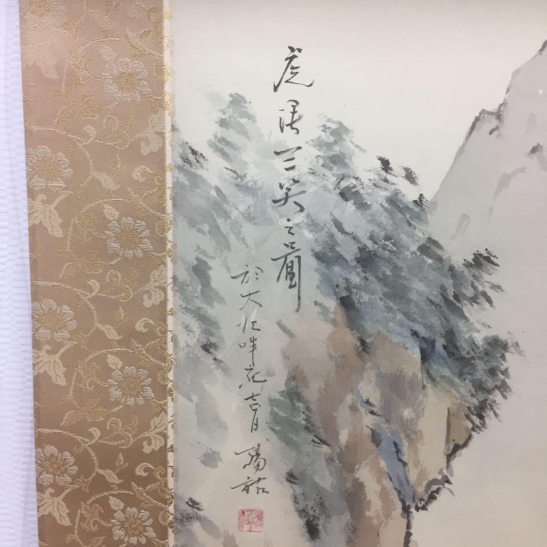 掛け軸 小野 青柳作 桐箱付き 線香 贈答 進物 ギフト 桐箱入り 奥野晴明堂 花くらべ 2種セット